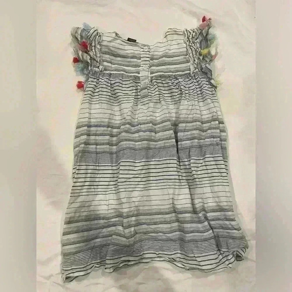 Tommy Hilfiger Girls Size 6 Dress Blue White - Picture 6 of 6